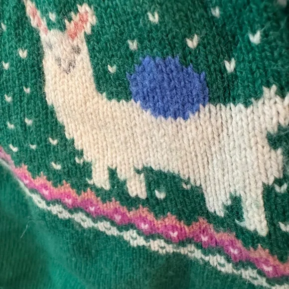 Mini Boden Llama Sweater - Picture 4 of 4